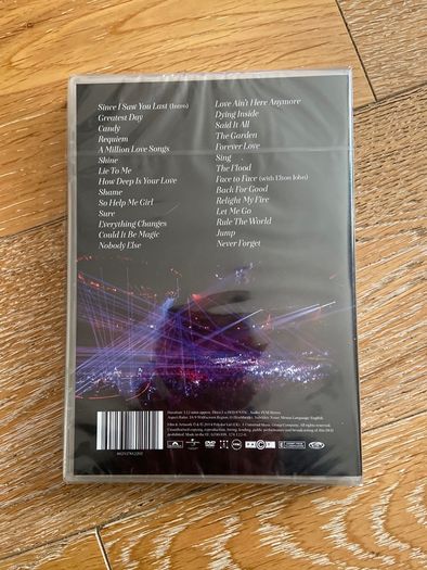 Brand New Sealed Gary Barlow The Tour DVD