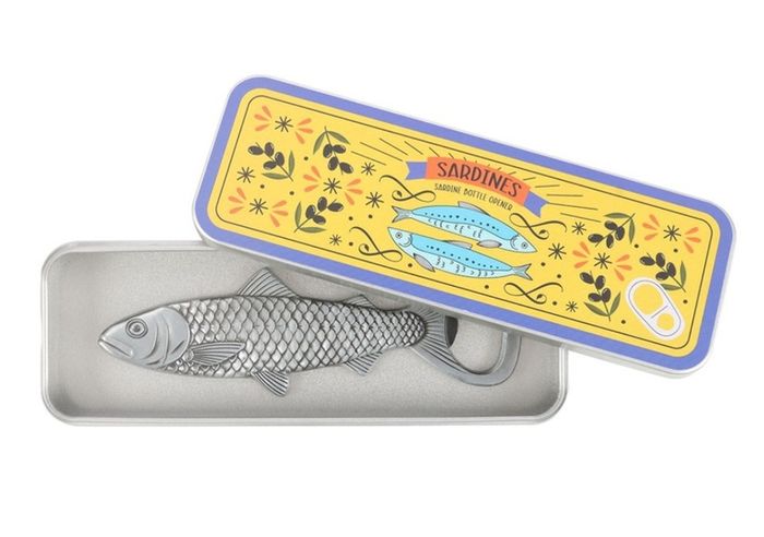 Sardine Bottle Opener in Storage Tin