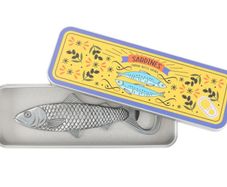 Sardine Bottle Opener in Storage Tin
