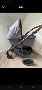 Uppababy Vista pram with bassinet and footmuff