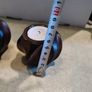 Lovely set of 2 raisin night lite candle holder. Image 2