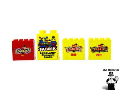 LEGO Yellow Promotional Brick 2x4 Fabrik Brick 2005 2010 And 2011 And Also A Fabrik Brick Legoland Discovery Centre Hard To Find From Factory Germany Resort