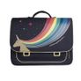 Jeune Premier Unicorn Gold Midi School Bag Navy blue Image 3