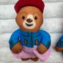 Set of 2 The Adventures of Paddington Bear Ballerina Dancer Chef McDonalds 2022 Plush Used Please see pictures Image 8