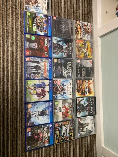 PS3 and PS4 Video Games