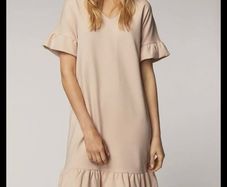 Massimo Dutti Ruffle Dress