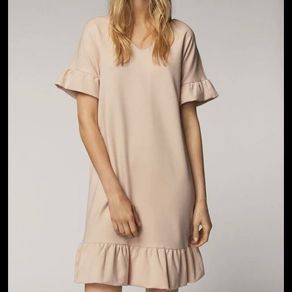 Massimo Dutti Ruffle Dress