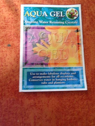 Aqua Gel Water Retaining Crystals x 3 for Sale