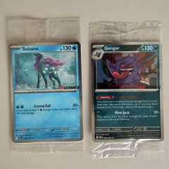 Pokemon - EB Games promos (Gengar,Suicune)
