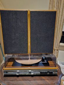 Vintage HMV Turntable His Masters Voice LP Record Player