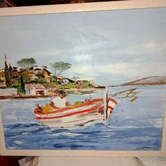 Oil painting on canvas