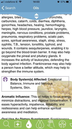 Essential Oil - DoTERRA Frankincense 2ml