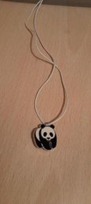 New:  Panda necklaces