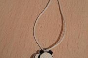 New:  Panda necklaces