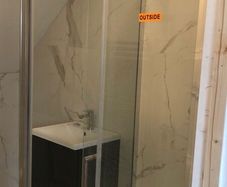 Shower door