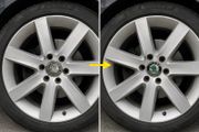 4 x Skoda Centre Caps (56mm) old style - Free Post