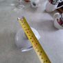 White Stoneware Salt Holder Meadows & Byrne Porcelain Image 2