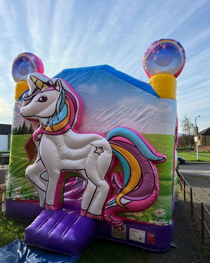 bouncy castle unicord 3d