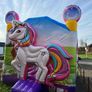 bouncy castle unicord 3d Image 2