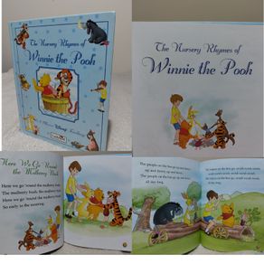 Classic Nursery Rhymes of Winnie the Pooh hardback book