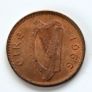 Irish 1966 UNC Half Penny Ireland 1/2 Phingin coin 60 years old coin Image 2
