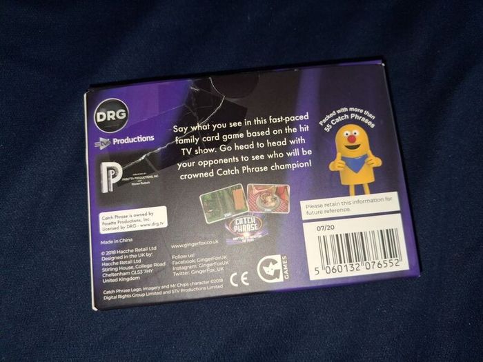 Brand New Catch Phrase Card Game - RRP - 9.99