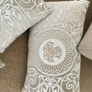 Designer feather filled cushions Image 2