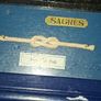 Beautiful Old Ship decorative Nautical Knot Board featuring a model of the Portuguese Tall Ship Sagres Image 8