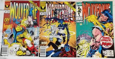 Wolverine #'51, 52 & 53 The Crunch Conundrum Parts 1-3 (1992)