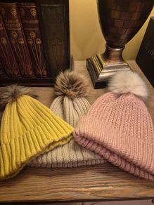 3 Ladies Winter Hats Bundle | One Size | Never Worn | Pom Pom Beanies