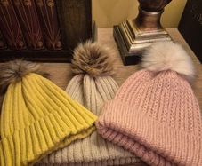 3 Ladies Winter Hats Bundle | One Size | Never Worn | Pom Pom Beanies
