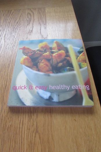 Quick & Easy Healthy Eating Cookery Book for Sale