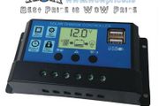 26423 12/24V USB Solar Panel 20A Battery Regulator Charge Intelligent Controller