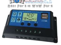 main image for ad 26423 12/24V USB Solar Panel 20A Battery Regulator Charge Intelligent Controller