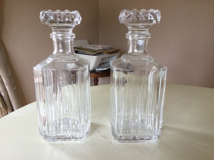 Chrystal - Vintage Decanters X 2