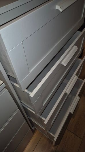 White Ikea Drawers