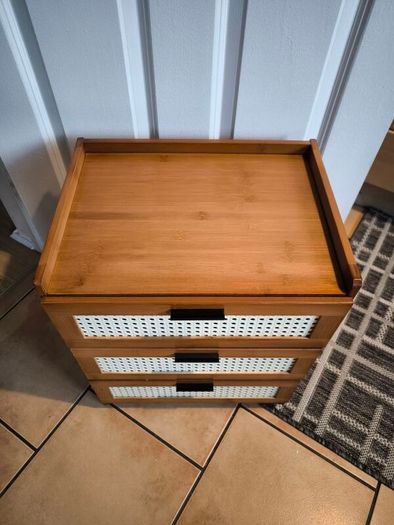 drawers or a night stand