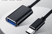 USB-C 3.1 Type C Male to USB 3.0 Type a Female OTG Adapter Converter
