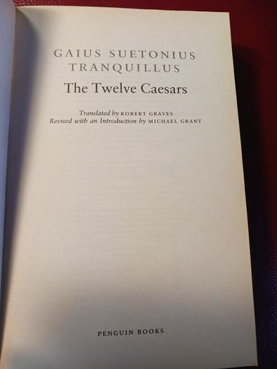 Suetonius / The Twelve Caesars / Penguin Anniversary Edition/ 2006