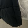 Zara Black Extra Long Puffer Jacket UK Small Image 3