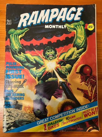 Comic: 'Rampage Monthly' no. 1 / July 1978