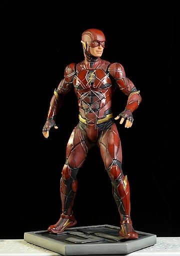 the flash statue