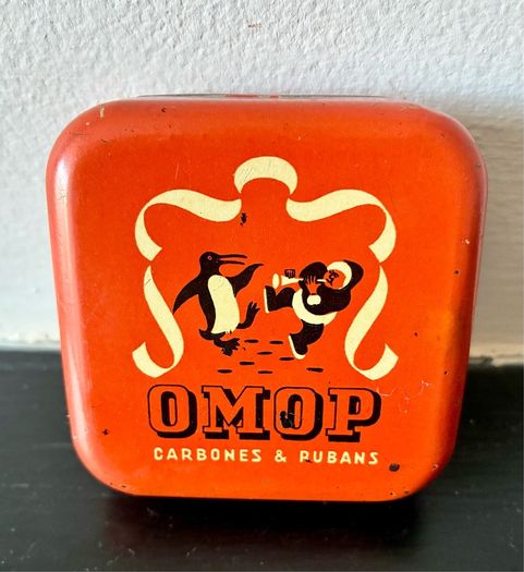 Vintage French Advertising Tin