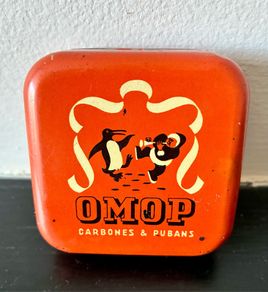 Vintage French Advertising Tin