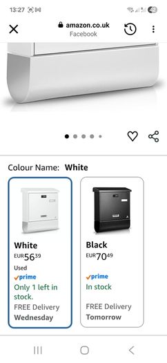 post box brand new boxed