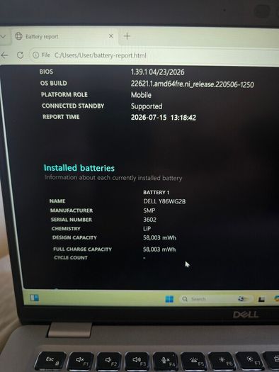 Dell latitude 5430  i7 vPRO 12gen. (16/512Gb)win11pro