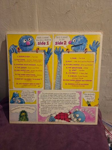 Sesame Street 2 Vinyl