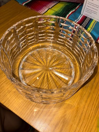 Vintage Waterford Bow tie design Crystal Bowl