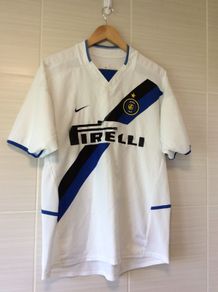 Inter Milan Jersey. Official Nike Mens Away Jersey. Season 2002/2003. Original From The Time. Not A Modern Remake.