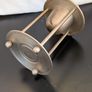 Vintage 1970s Danish Modern Brass Aromatherapy Oil Burner 15.5cm Image 6